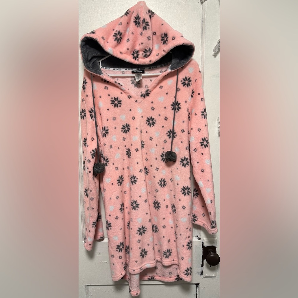 Women’s Joe Boxer Hooded Nightgown - Picture 4 of 10